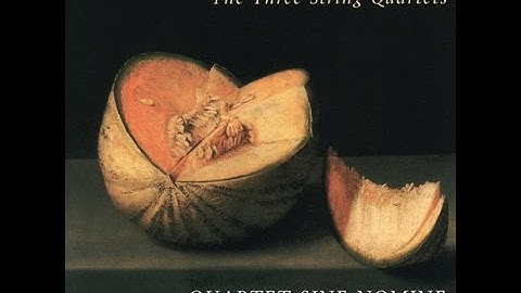 Quatuor Sine Nomine - Juan Crisóstomo De Arriaga: The complete String Quartet No.3 in E-Flat Major