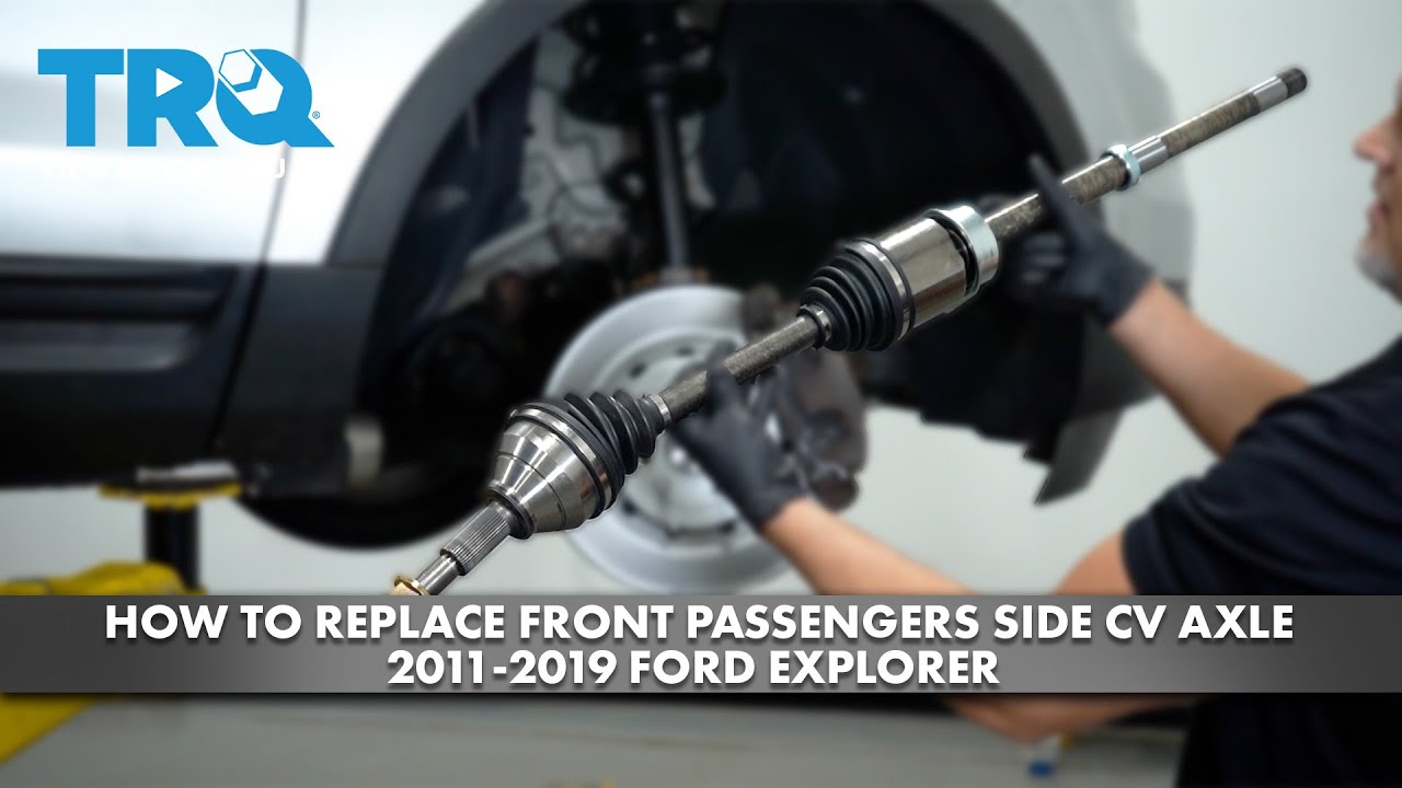 How to Replace Front Passenger's Side CV Axle 2011-2019 Ford Explorer