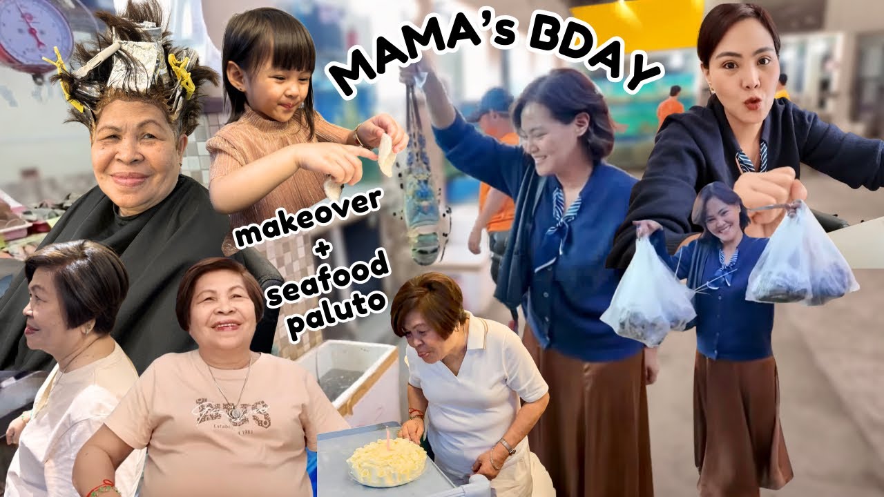 BIRTHDAY GANAP NI MAMA! PINA-MAKEOVER KO SIYA + TARA SA SEASCAPE | AustriaFamilyVlogs