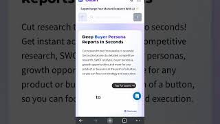 👉 Do you want to try this AI tool?✅ Link in bio! #swot #AI #businesstool #marketingtool #marketing