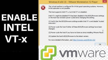How to Enable Intel VT-X | Enable Intel Virtualization Technology from BIOS | VMware Workstation