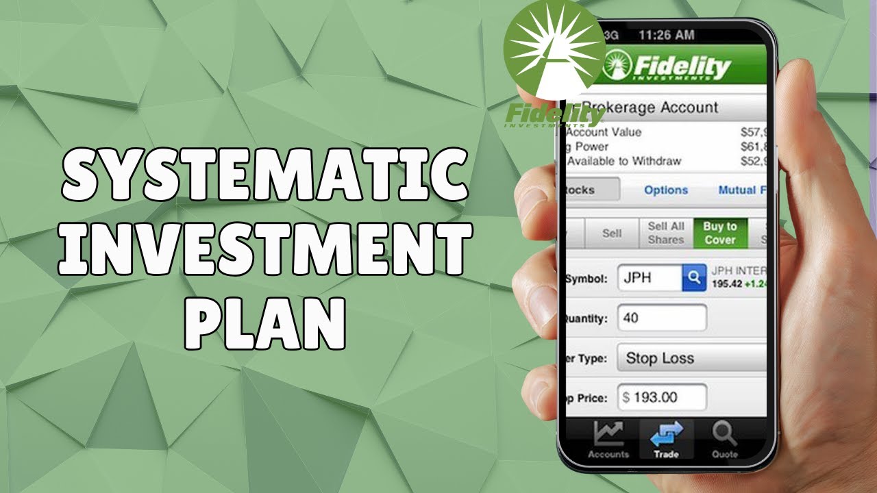 HOW TO SETUP SYSTEMATIC INVESTMENT PLAN ON FIDELITY - YouTube