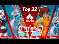 BugzviiOnTwitch &amp; TheBanMan Vs. 2ez &amp; Blaizzy | Top 32 | MultiVersus EVO 2022