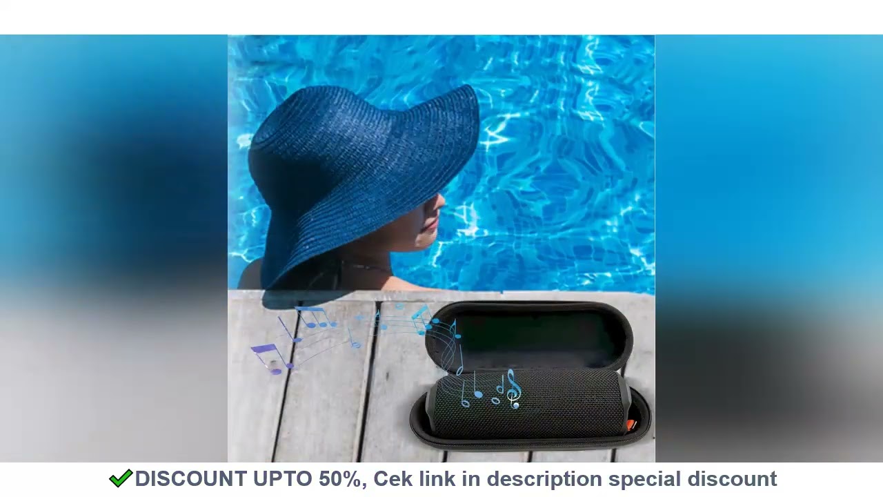 Hard Carrying Case for JBL Flip 7 Wireless Speaker Bag Shockproof Portable Storage Bag Anti-scratch