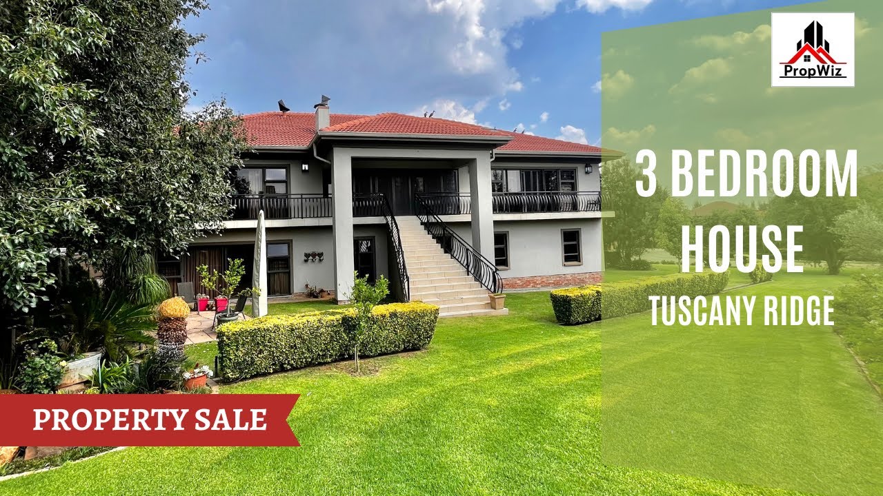 PropWiz | Spacious, Well-Maintained Family Home in Secure Tuscany Ridge Estate