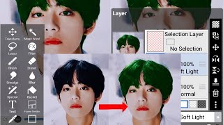 How to add eye and hair color in ibisPaint X | VFX Maker Tutorial screenshot 2