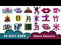 Learn chinese characters for beginners top 20 chinese characters every beginner must know  hanzi