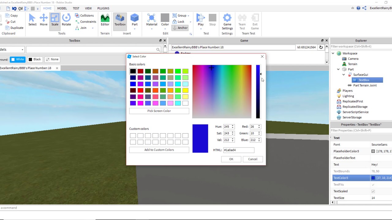 How To Make A Screen Gui Roblox Studio Youtube - roblox screen