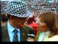 Bear Bryant has no time for girl sideline reporter.
