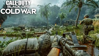 South Vietnam 1968 (Vietnam Flashbacks) Call of Duty Black Ops Cold War - Part 12 - 4K