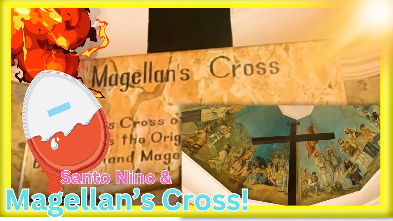 Magellan's Cross and Santo Nino!