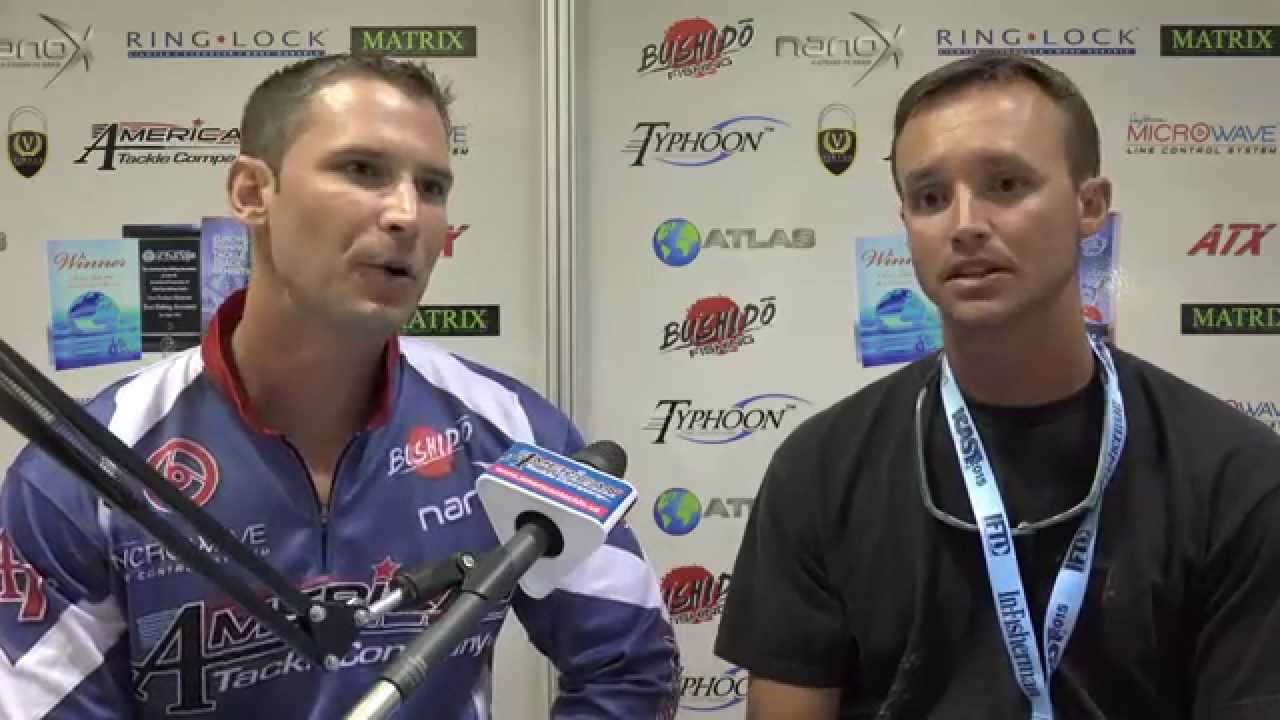 Ben Stein with Matt Sewell at ICAST 2015