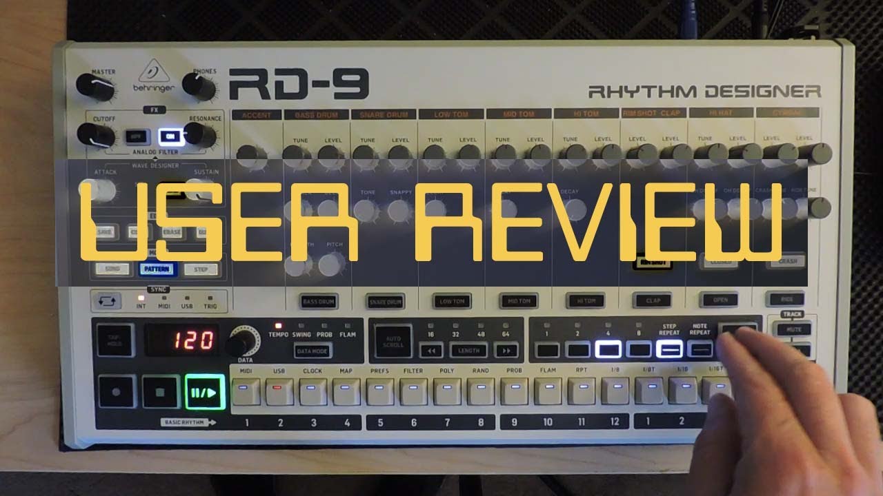 Behringer RD-9 [User Review] Rhythm Designer Analog Drum Machine