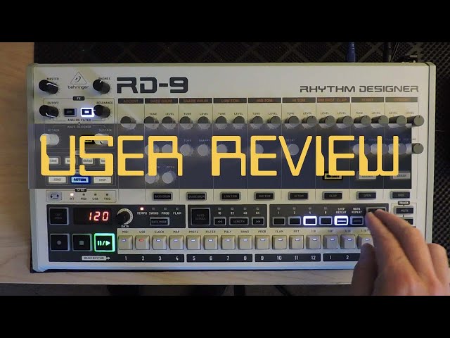 Stand by for the new Behringer RD-9 Rhythm Designer to ship out