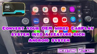 A device to turn your wired CarPlay system in your car, to a full Android system. Whats it like?