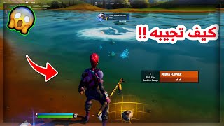 كيف تجيب سمكه ميداس !! - ( اندر سمكه فاللعبه )فورت نايت Fortnite