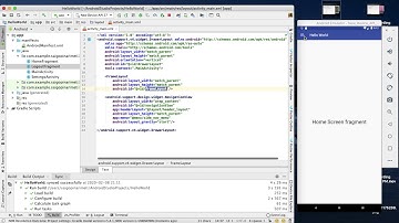 Navigation drawer with fragments | android app development tutorial for beginners in telugu part 5