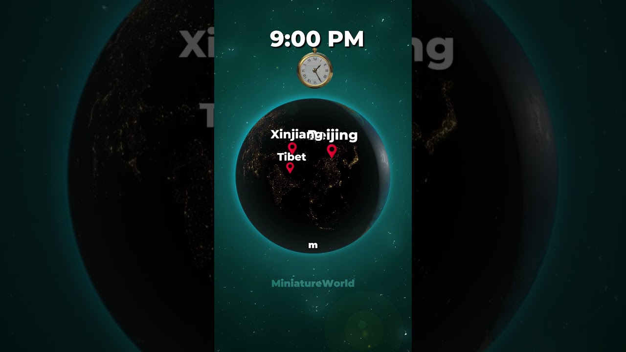 Why does China, despite its vast size, use only one time zone? 