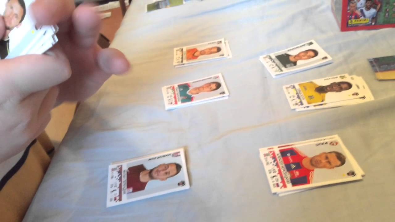 Шоу Открывашка 2 выпуск ; наклейки Панини рфпл 2014-15 - YouTube