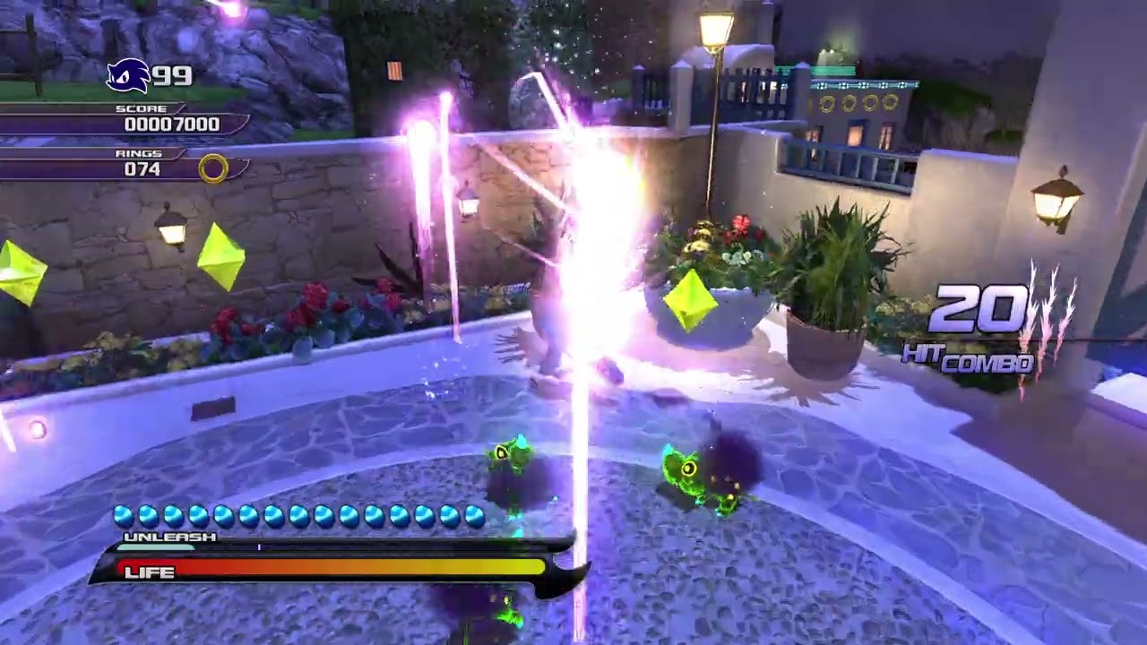 Remove Purple Walls from Werehog Stages Mod Showcase