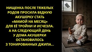 Нищенка после родов просила акушерку стать «мамой на месяц» для её тройни, а когда у дома