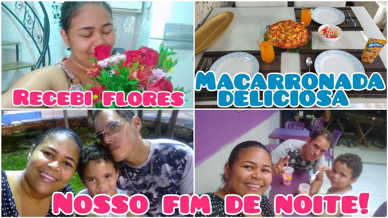 FIZ uma MACARRONADA DELICIOSA,PASSEIO em FAMÍLIA! Edijane Silva
