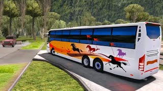 Shivshahi Bus Driving In Mahartra India - Bus Simulator - Gaming Speed screenshot 4