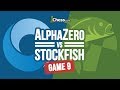 AlphaZero vs Stockfish Chess Match: Game 9