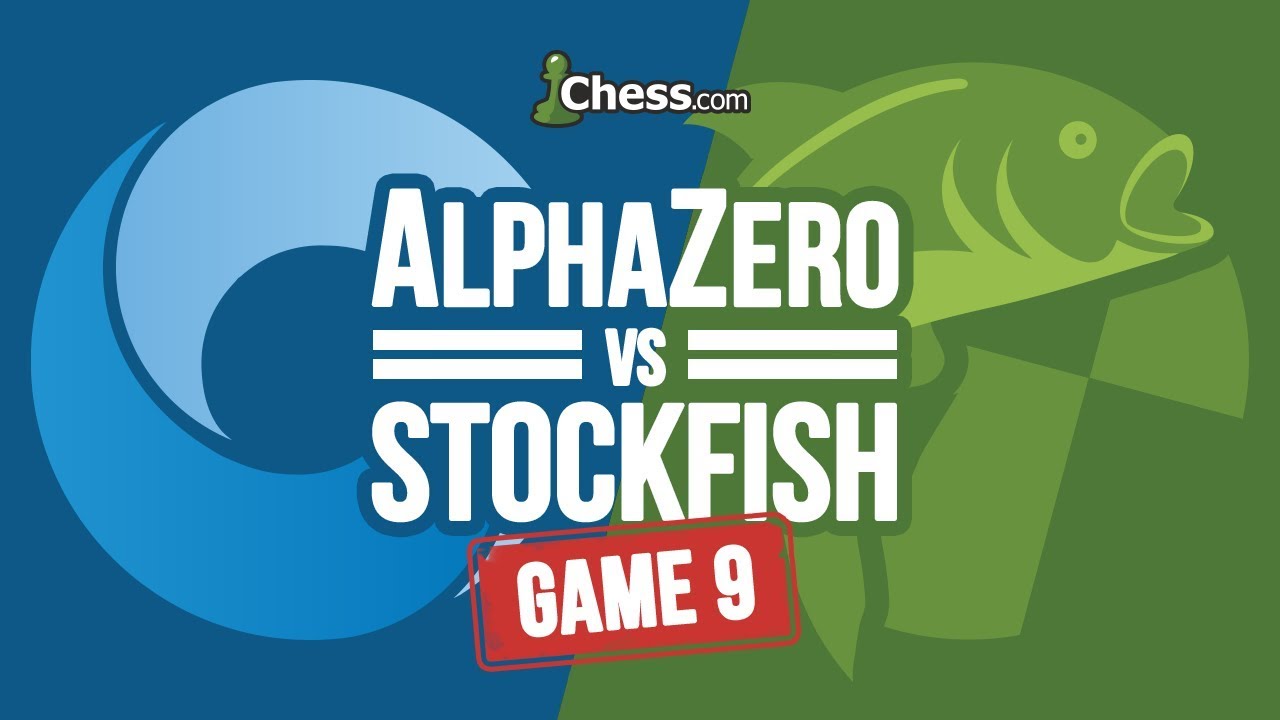 AlphaZero vs Stockfish Chess Match Game 9 YouTube