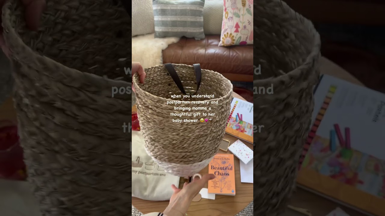 🪿💗 a simple postpartum momma baby shower gift  💗🌷🪿