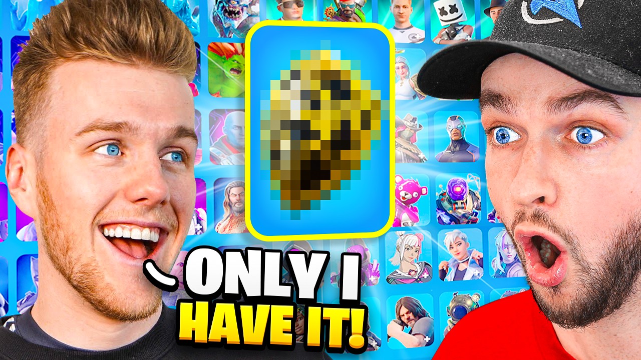 СЕКРЕТНАЯ коллекция обликов Fortnite от Лахлана!