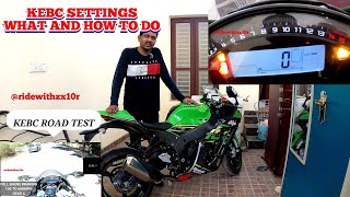 Zx10R Kebc How To Change Kebc Settings In Zx10R Zx10R Engine Braking Settings