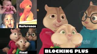 Alvin and the Chipmunks: The Road Chip VFX | Breakdown - Theodore | Weta Digital