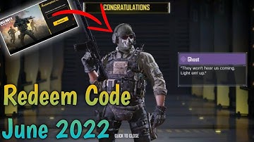 June 19 2022 Codm Redeem Code | Call Of Duty Mobile Redeem Code 2022 | New Redeem Code Codm | Codm
