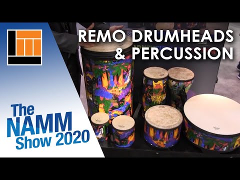 l&m-@-namm-2020:-remo-drumheads-&-percussion