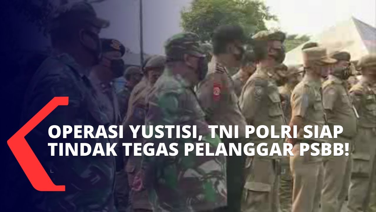 Siap Siap Tni Polri Gelar Operasi Yustisi Untuk Tindak Tegas Pelanggar