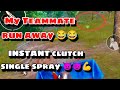 My Teammate run away and then I clutched 😈😈💪🔥.. Pubg Mobile #shorts #pubg #pubgmobile