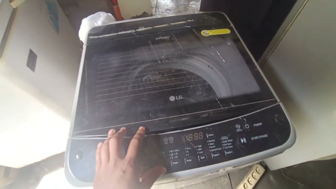 Mesin cuci LG turbo drum smart inverter tidak mau berputar