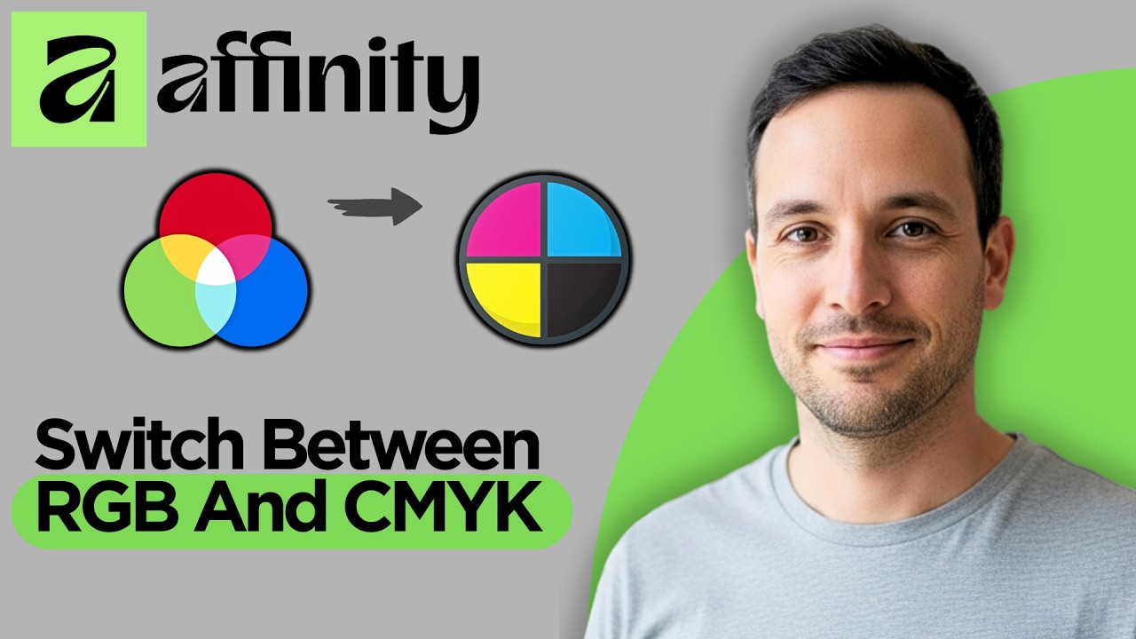 How to Switch Between RGB And CMYK in Affinity - YouTube