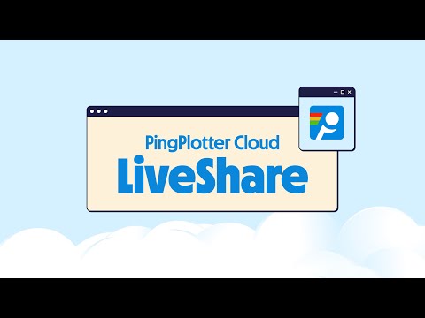PingPlotter Cloud LiveShare