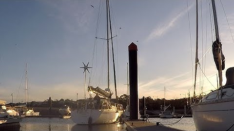 Sailing Vessel The Bottom Line: Single handed across Gulf St Vincent 2020