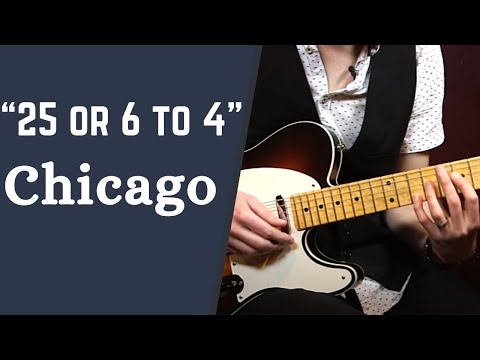How to Play “25 or 6 to 4” by Chicago - The 1970s Guitar Song Collection w/ Jon Maclennan
