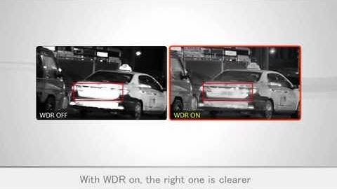 Advanced WDR Wide Dynamic Range performances AVTECH EagleEyes