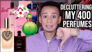 DECLUTTERING MY PERFUME COLLECTION - PERFUMES I JUST DON'T LIKE OR USE ANYMORE | EDGAR-O