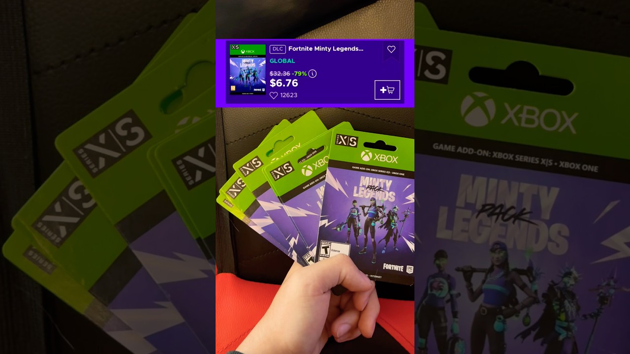 Fortnite minty codes SALE! 