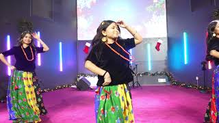 Nepali Christmas Mix Dance Rohi Columbus Youth Girls 