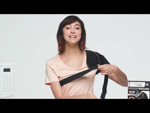Copper Fit Rapid Relief Wraps – How To Use for Left Shoulder
