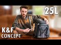 Un sac  dos photo avec plein de poches  kf concept alpha backpack 25l