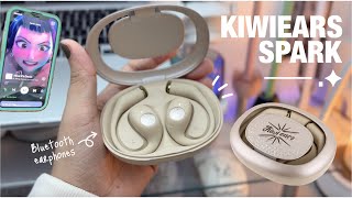 Kiwi Ears Spark Sport Ows Stereo Bluetooth Earphones  | Unboxing & Review ❤︎ Emmy Lou