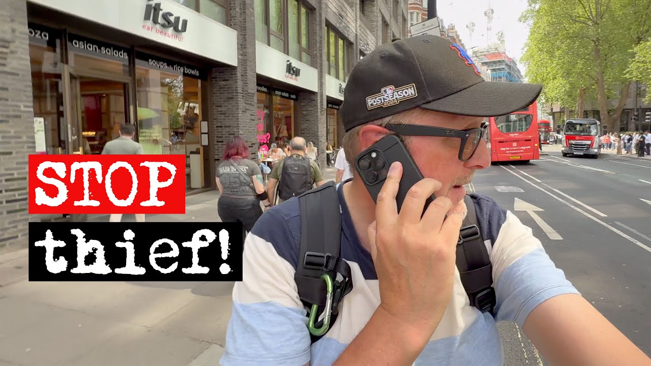 GETTING MY PHONE STOLEN in LONDON the CRIME CAPITAL of the WORLD!